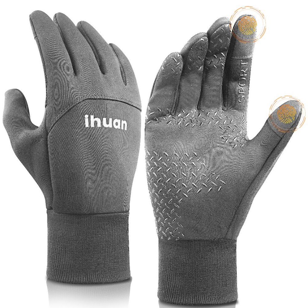 Winter Gloves Men and Women - Waterproof Warm Glove Cold Weather 35-50 degree